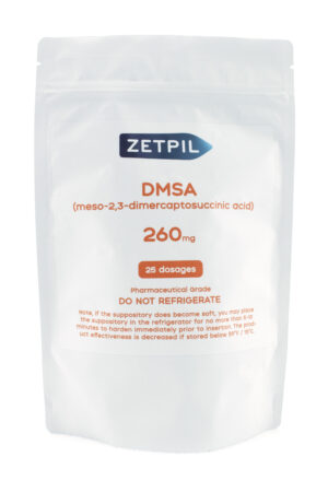 Zetpil™ DMSA Chelation Suppository (PRE-ORDER NOW. EXPECTED TO SHIP WEEK OF 10/27/25)